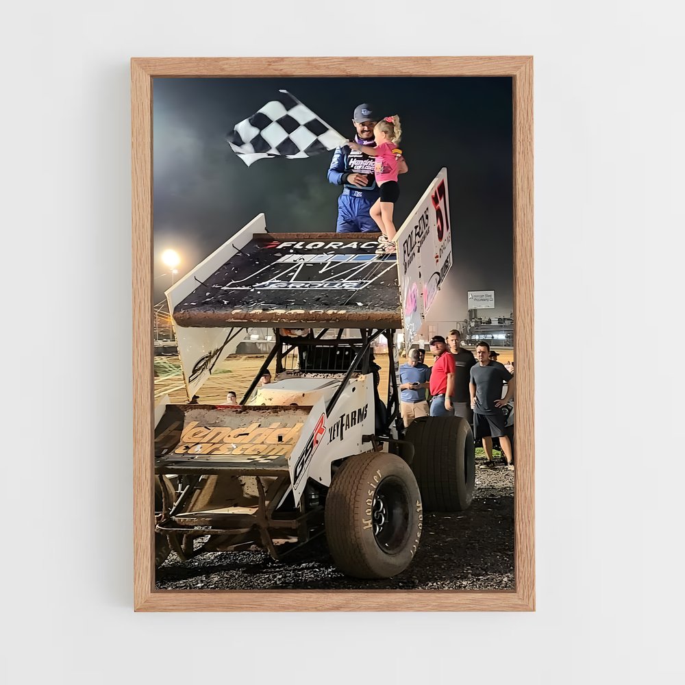 ap-dirt track racer-2 cadre Bois clair