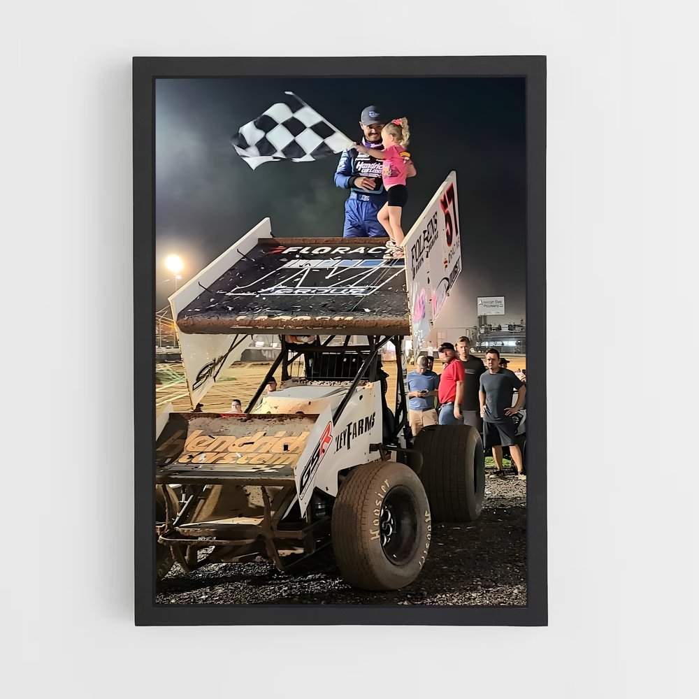 ap-dirt track racer-2 cadre Noir