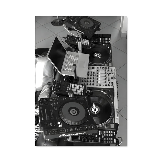 Poster Turntablism Vibes