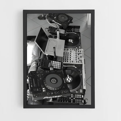 ap-dj turntables-1 cadre Noir