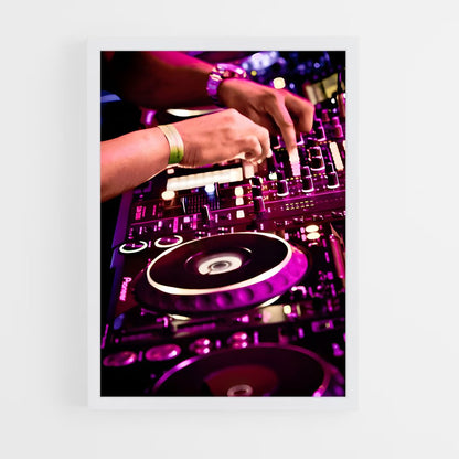 ap-dj turntables-6 cadre Blanc