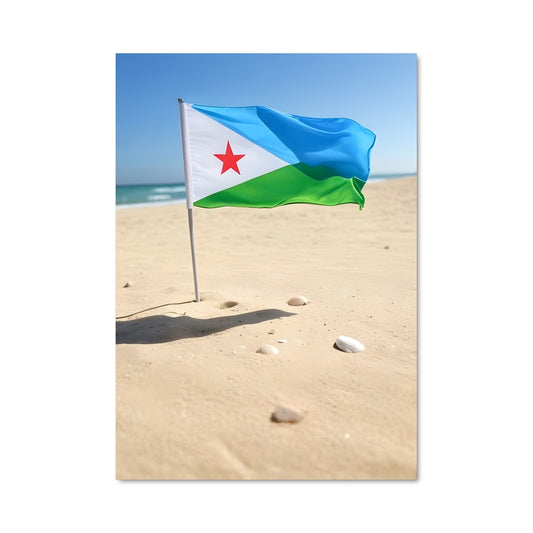Poster Plage de Djibouti