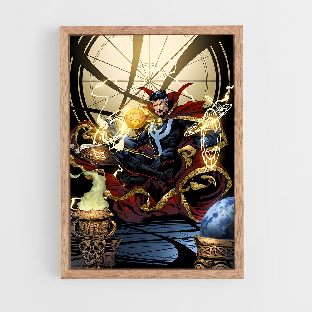 ap-doctor strange-4 cadre Bois clair