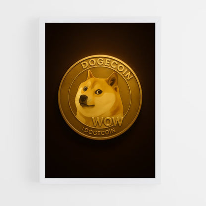 ap-dogecoin-1 cadre Blanc