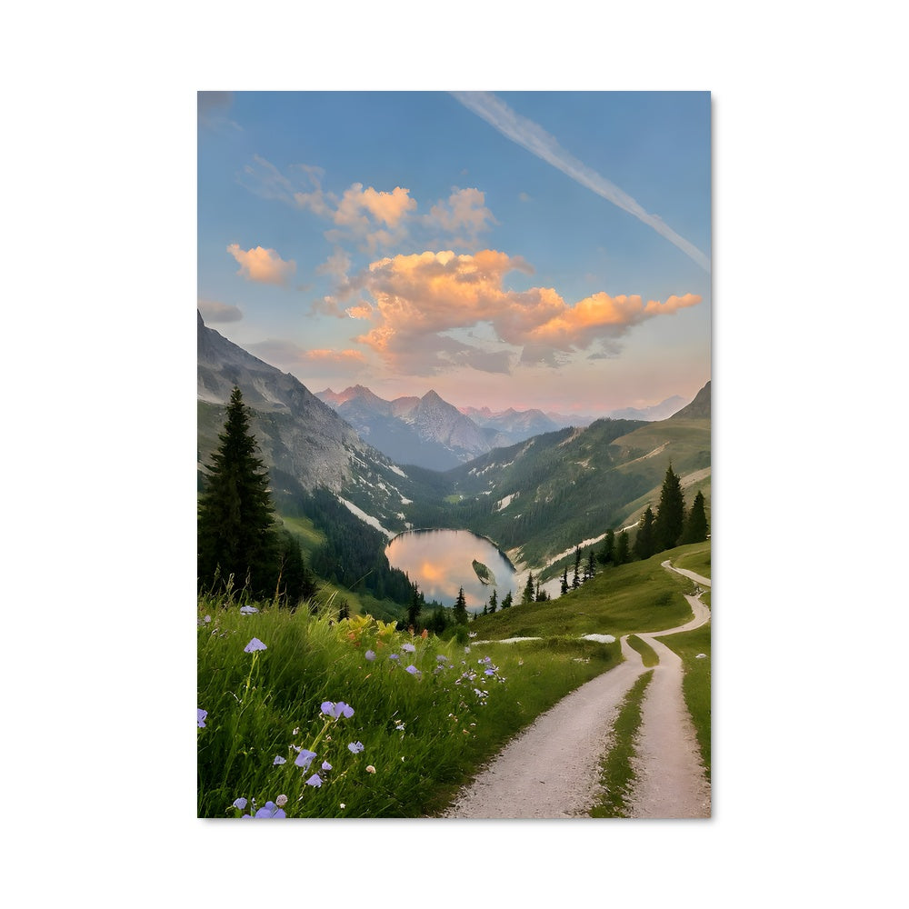 Poster Chemin vers le Lac