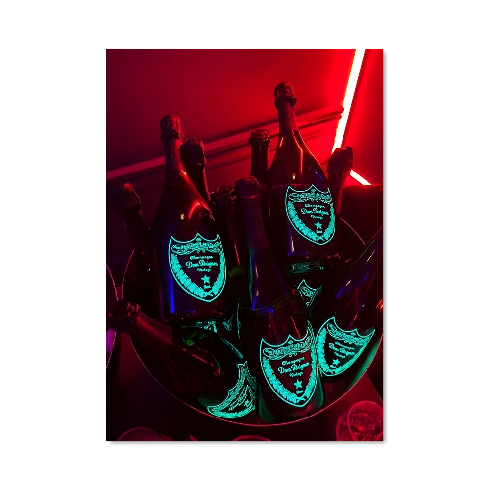 Poster Neon Bubbles