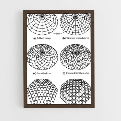 ap-domes-2 cadre Bois foncé