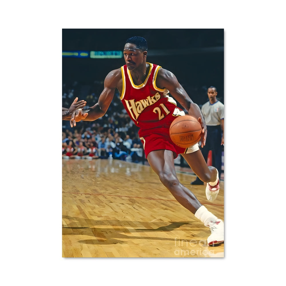 Poster Dribble Énergétique