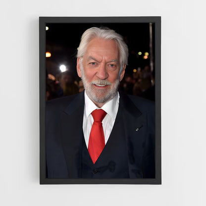 ap-donald sutherland-3 cadre Noir