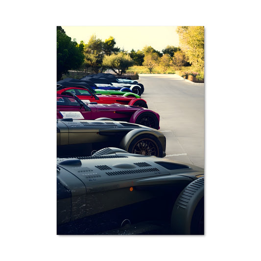 Poster Ligne de Course