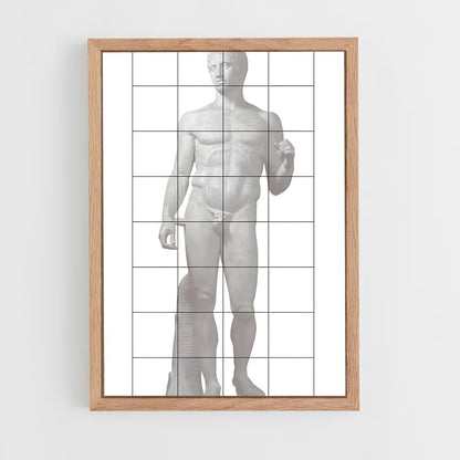 ap-doryphoros polykleitos-4 cadre Bois clair