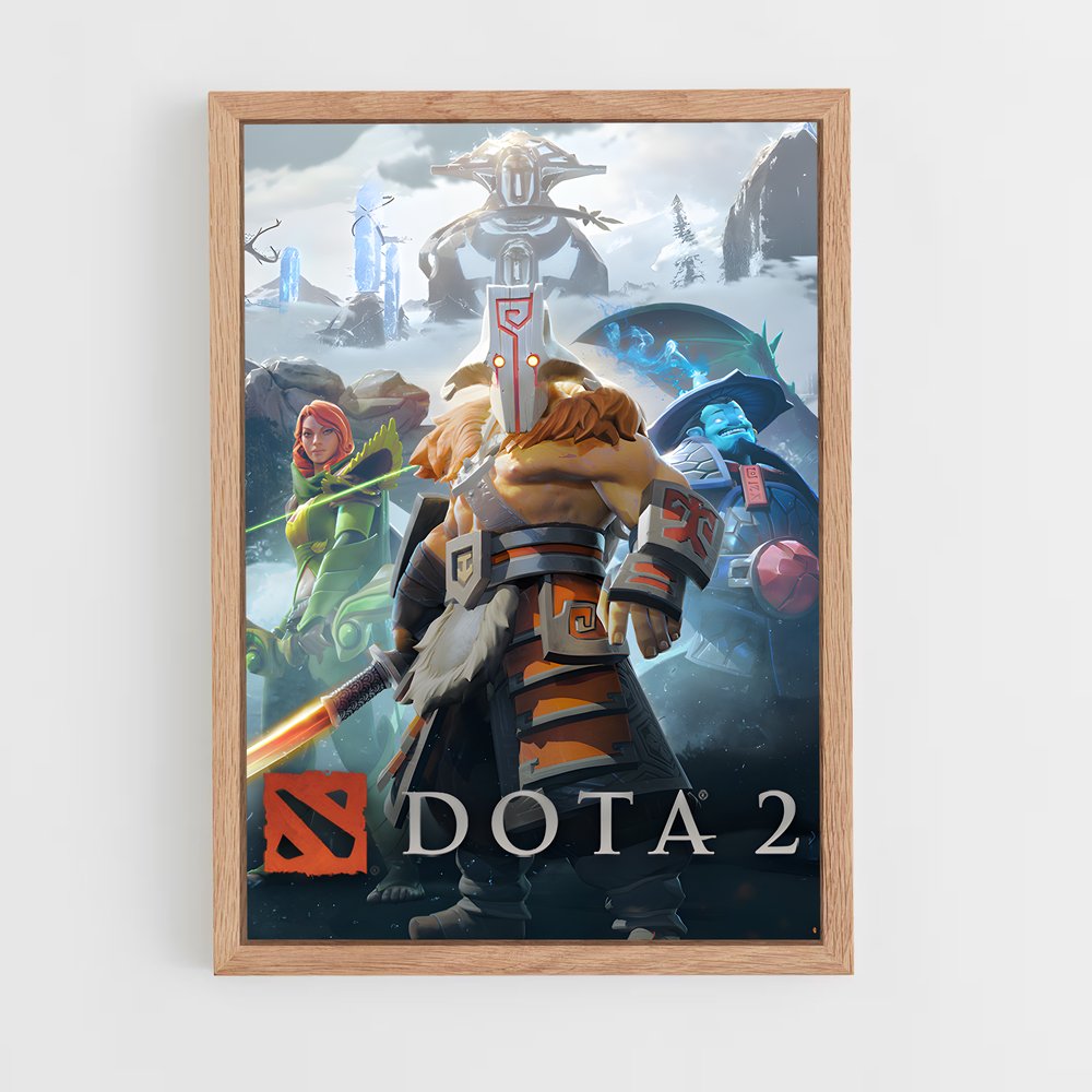 ap-dota-2 cadre Bois clair