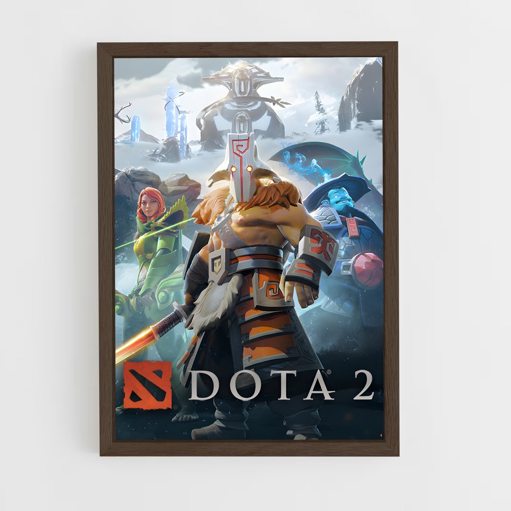 ap-dota-2 cadre Bois foncé