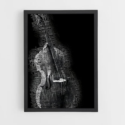ap-double bass-5 cadre Noir