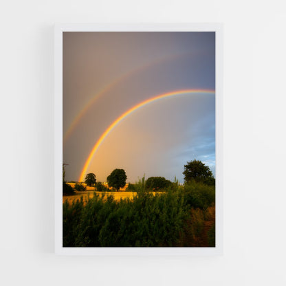 ap-double rainbow-2 cadre Blanc