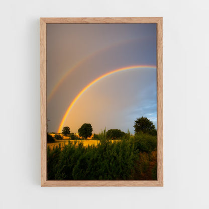 ap-double rainbow-2 cadre Bois clair