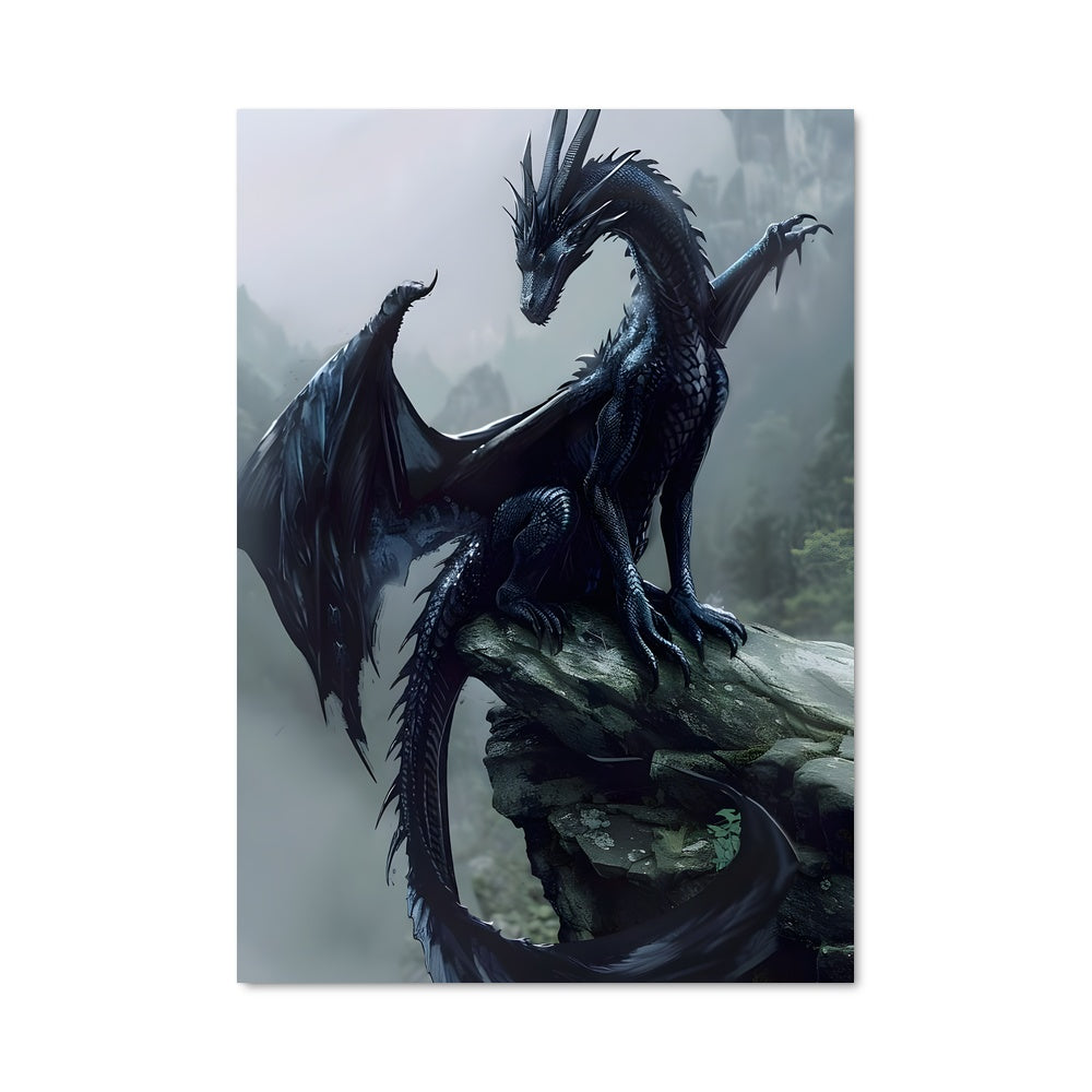 Poster Le Dragon Noir
