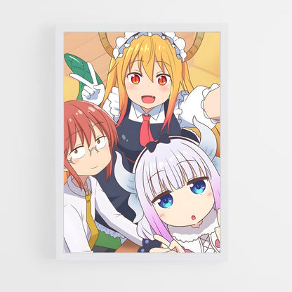 ap-dragon maid-1 cadre Blanc