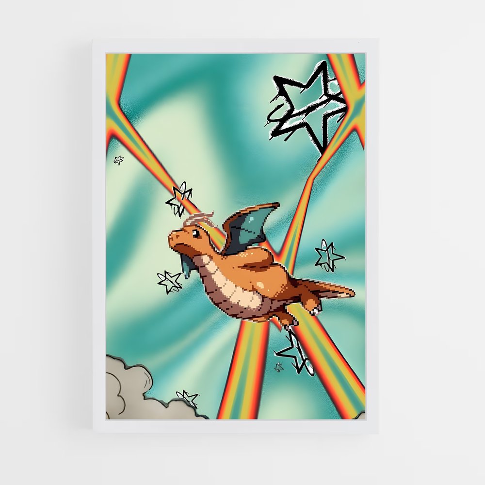 ap-dragonite-7 cadre Blanc