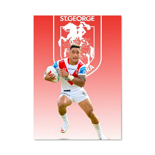 Poster Rugby Dragon