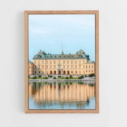 ap-drottningholm palace-4 cadre Bois clair