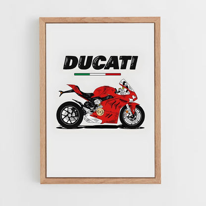 ap-ducati-1 cadre Bois clair