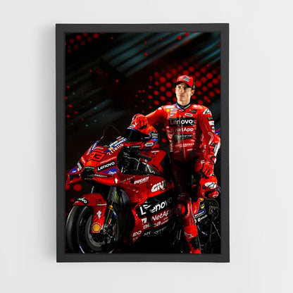 ap-ducati lenovo team-1 cadre Noir