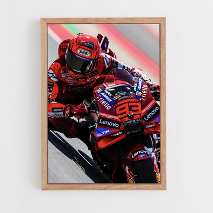 ap-ducati lenovo team-2 cadre Bois clair