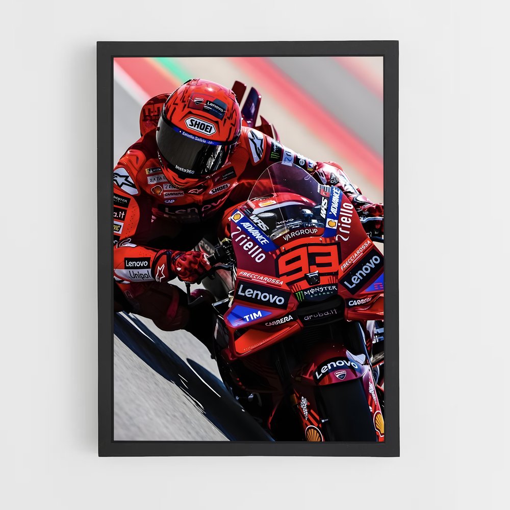 ap-ducati lenovo team-2 cadre Noir
