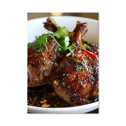 Poster Poulet Savoureux