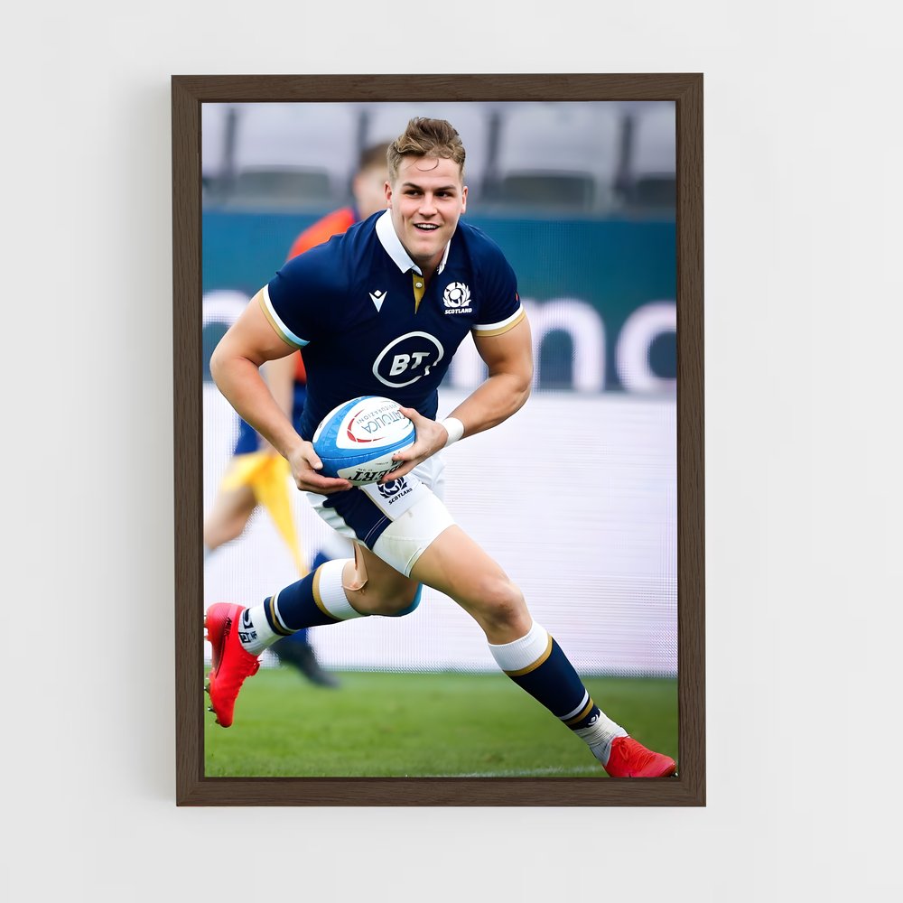 ap-duhan van der merwe-1 cadre Bois foncé