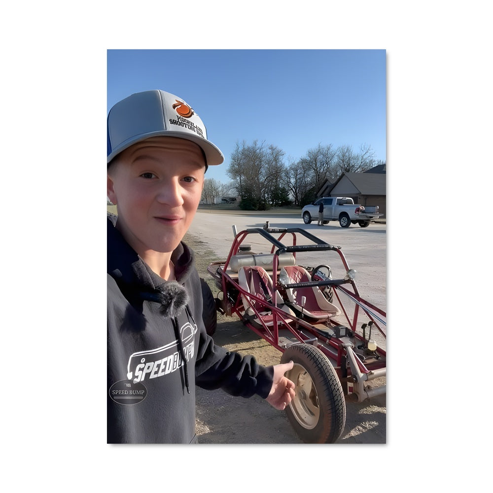 Poster Petit Tracteur Aventure