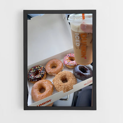 ap-dunkin donuts-2 cadre Noir