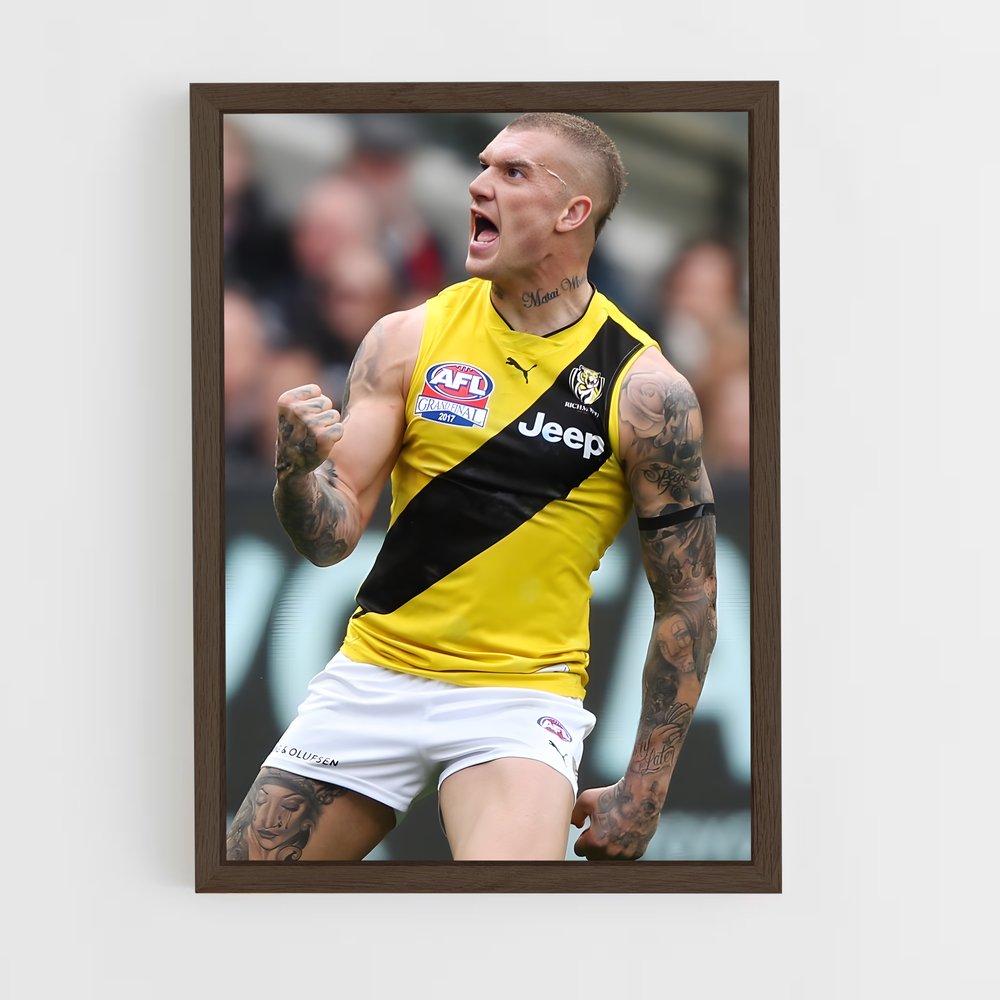ap-dustin martin-3 cadre Bois foncé