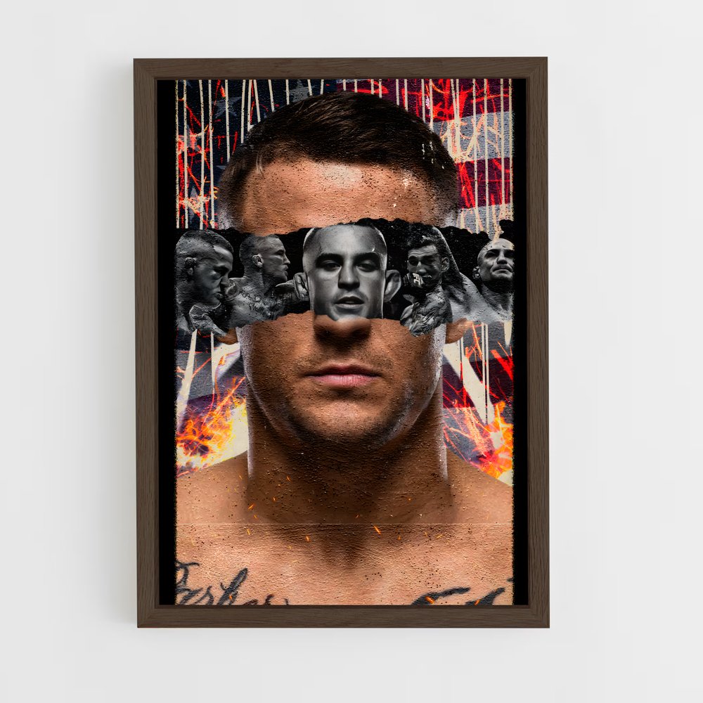 ap-dustin poirier-9 cadre Bois foncé