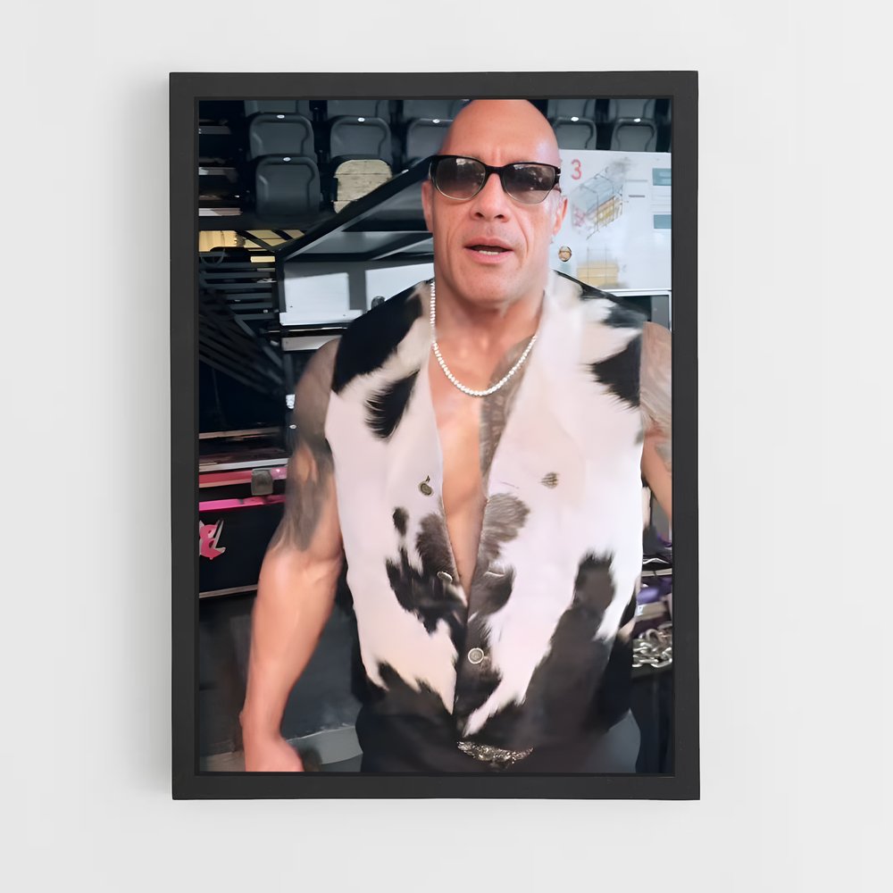 ap-dwayne johnson-12 cadre Noir