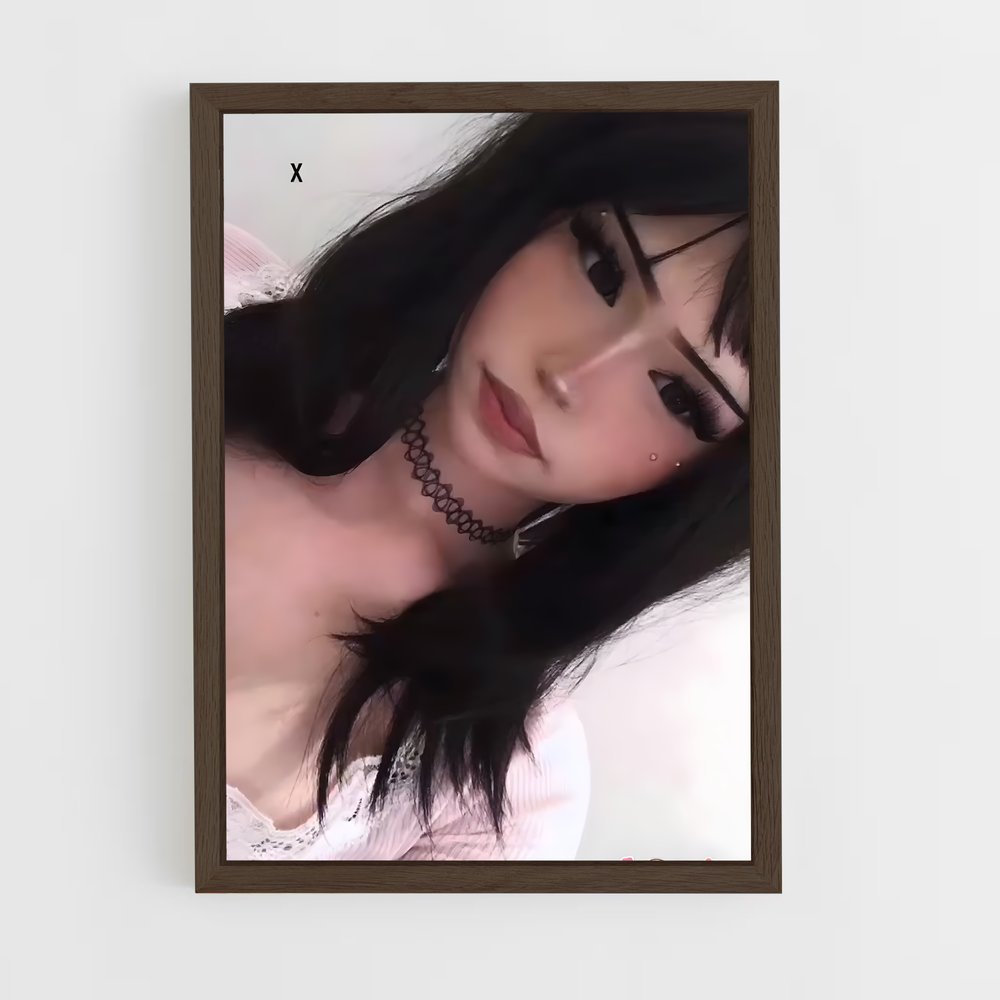 ap-e-girl-7 cadre Bois foncé