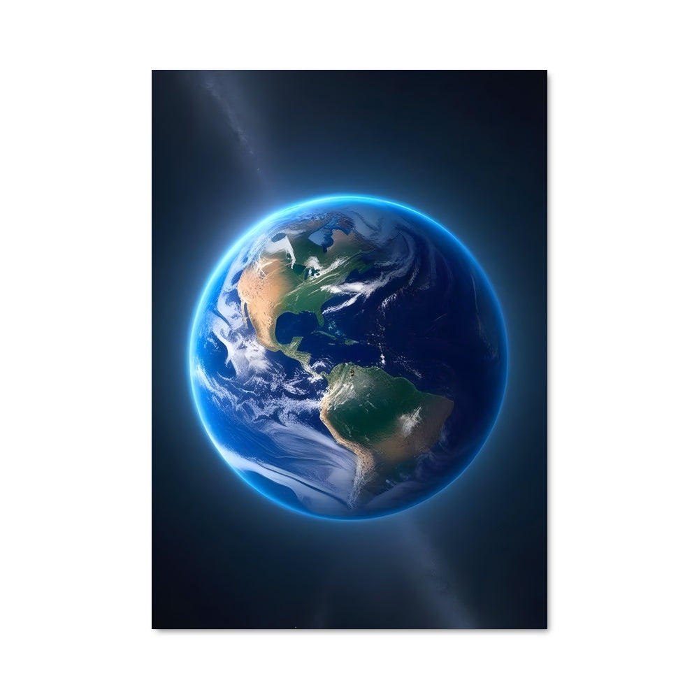 Poster Planète Bleue