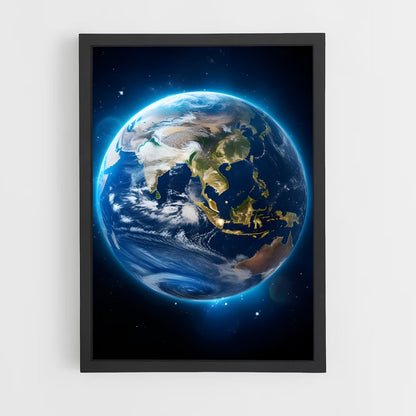 ap-earth from space-5 cadre Noir