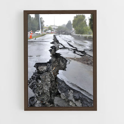 ap-earthquakes-1 cadre Bois foncé