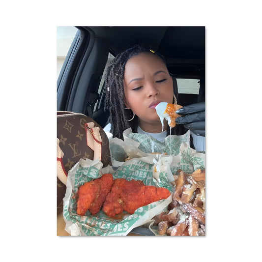 Poster Road Trip Gourmand