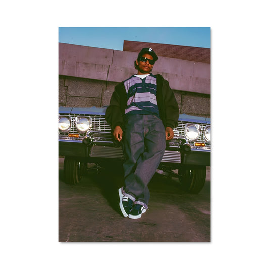 Poster Eazy-E Sur Le Toit