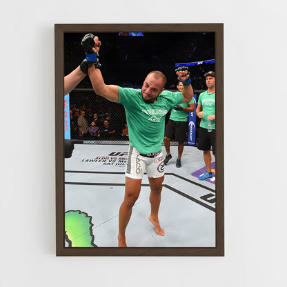 ap-eddie alvarez-2 cadre Bois foncé