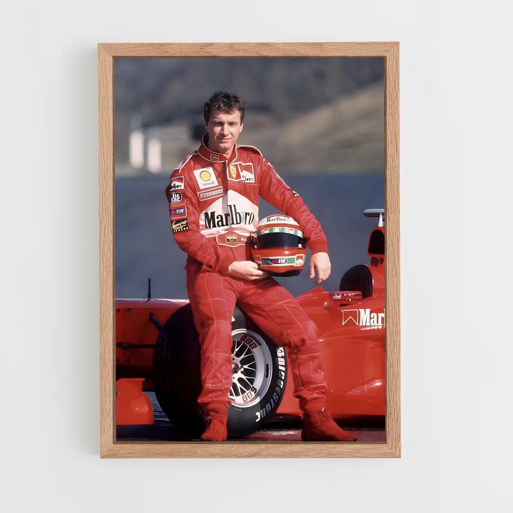 ap-eddie irvine-1 cadre Bois clair