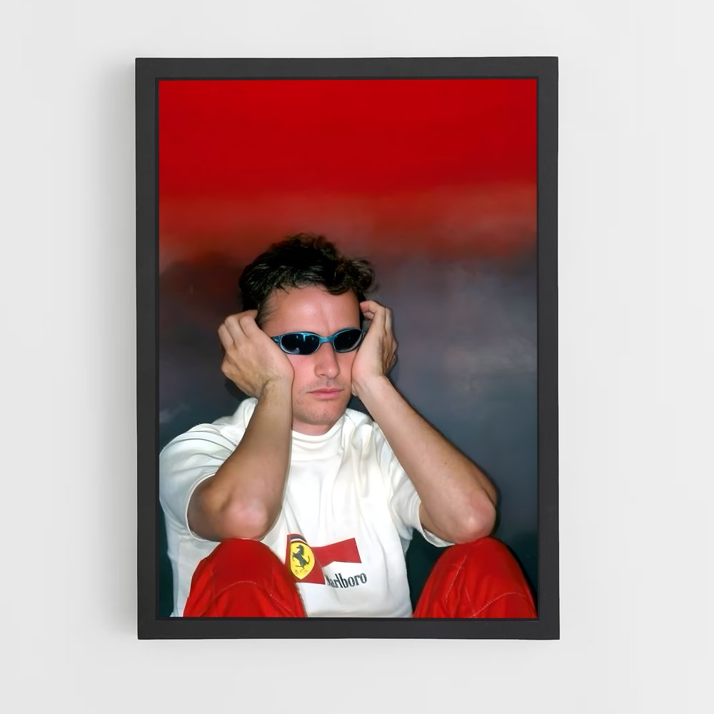 ap-eddie irvine-2 cadre Noir