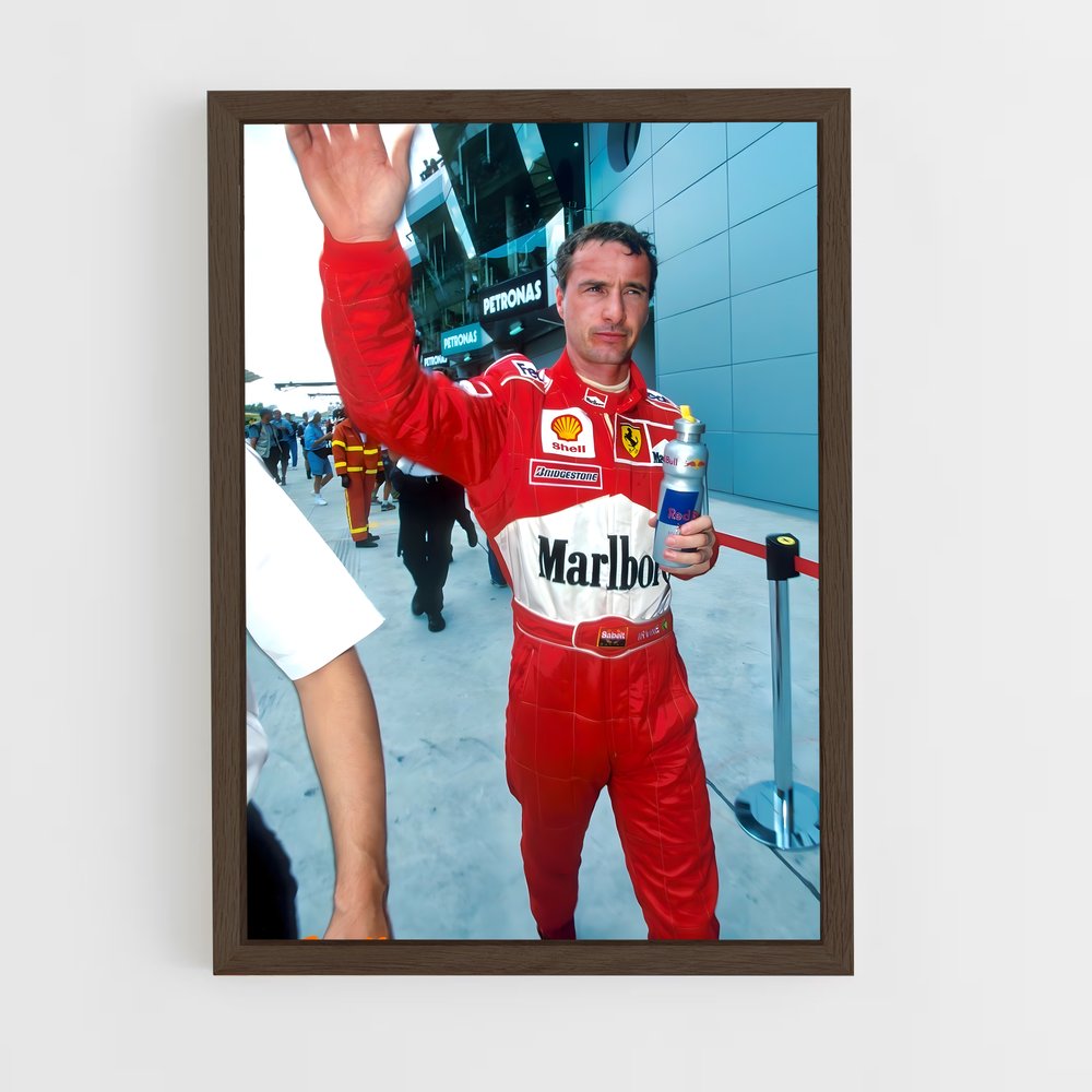 ap-eddie irvine-4 cadre Bois foncé