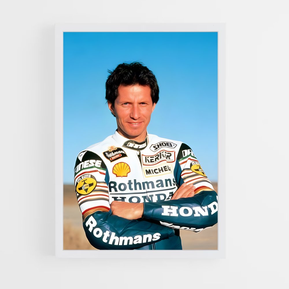 ap-eddie lawson-8 cadre Blanc