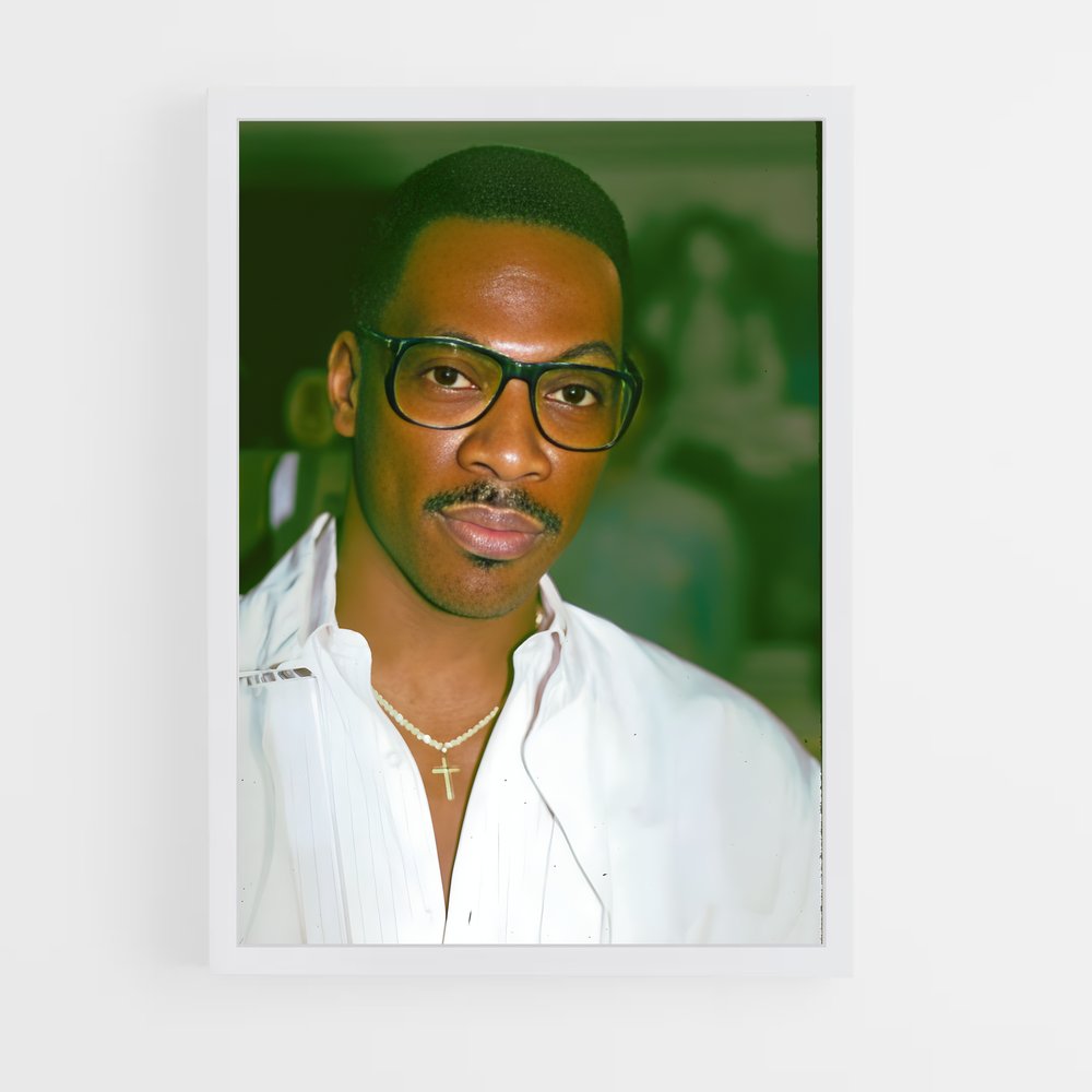 ap-eddie murphy-7 cadre Blanc