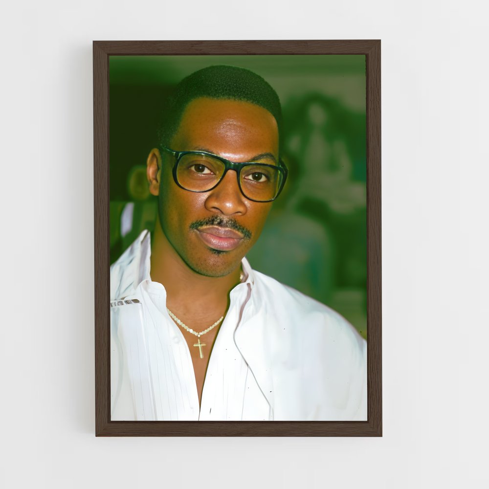ap-eddie murphy-7 cadre Bois foncé