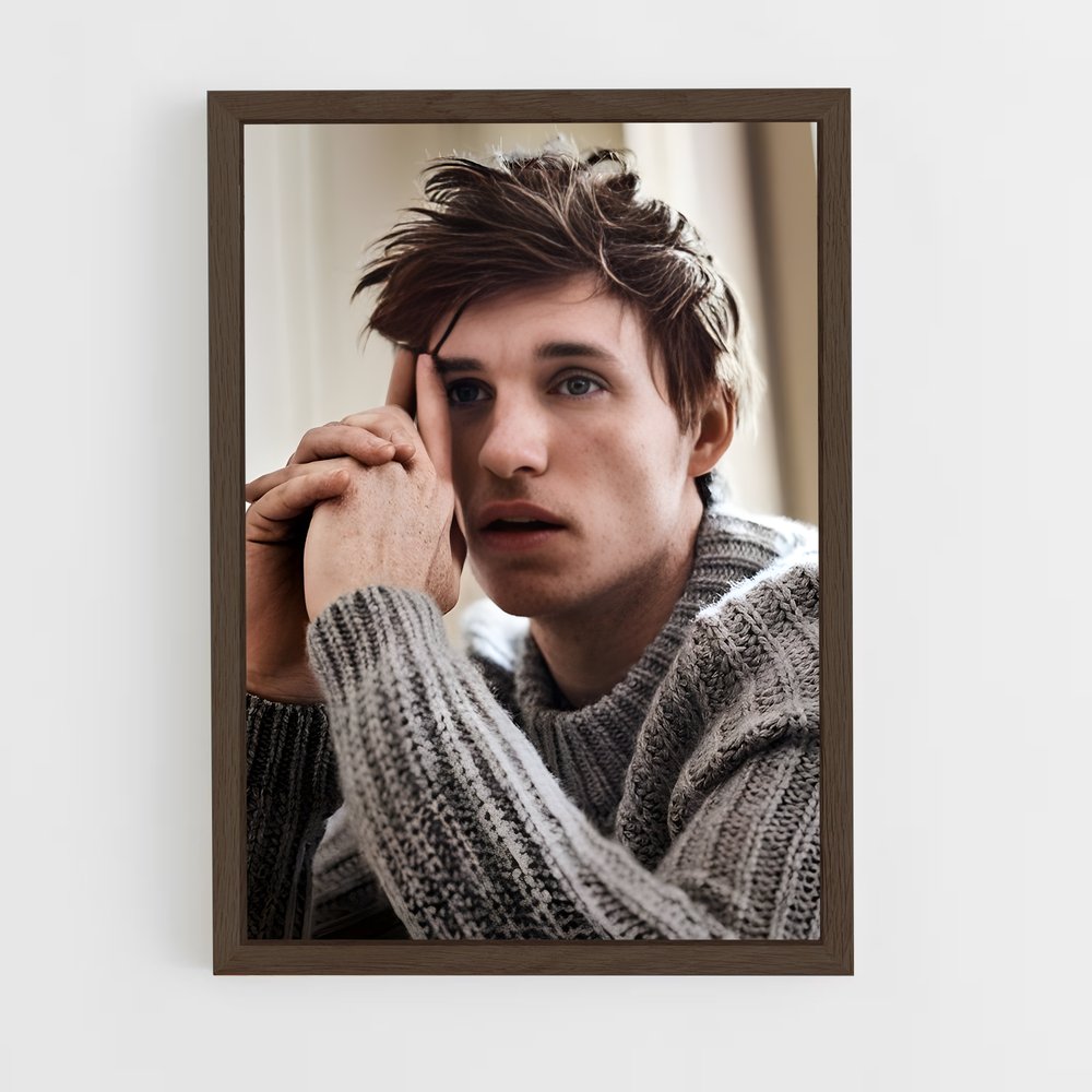 ap-eddie redmayne-1 cadre Bois foncé